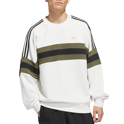 Moletom Masculino Adidas Vintage Skateboarding Branco-KD1166- -1-